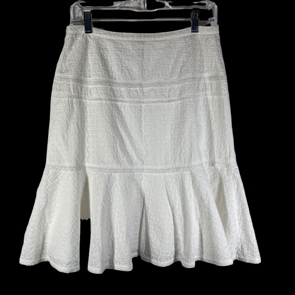 Sundance embroidered tiered skirt. Size P4 - Picture 2 of 6